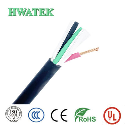 UL2095 4P×24AWG ব্রেডিং শিল্ডড টিনড কপার স্ট্র্যান্ডড ফোমা পিই আইসোলেশন পিভিসি জ্যাকেট 300V 80 °C ক্যাবল