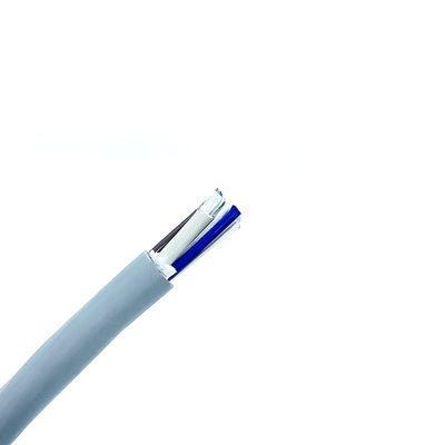 UL21408 2C×18AWG ড্রেন ওয়্যার সহ টিনযুক্ত কপার স্ট্র্যান্ডেড XLPE ইনসুলেশন XLPE জ্যাকেট 300V 105℃ তেল-প্রতিরোধী কেবল