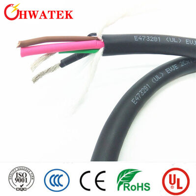 ইউএল ২০৫৪৯ পিইউআর শ্যাথ মাল্টিকোর ফ্লেক্সিবল ক্যাবল ৬০০ ভোল্ট রেট ভোল্টেজ এবং তেল প্রতিরোধের সাথে
