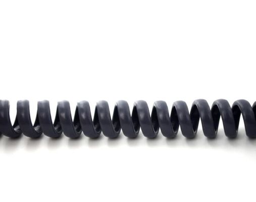 6C × 18AWG + 18C × 24AWG টিনযুক্ত তামার তারের স্ট্র্যান্ড, PVC অন্তরক TPU উপাদান, 80°C 300V স্পাইরাল কেবল