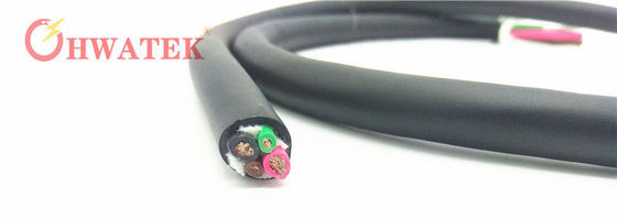 UL20276 8C×28AWG+AB টিনযুক্ত কপার স্ট্র্যান্ডেড ইন্ডাস্ট্রিয়াল ফ্লেক্সিবল কেবল সহ SR-PVC ইনসুলেশন এবং PVC জ্যাকেট 30V 80℃ অ্যাপ্লিকেশনের জন্য
