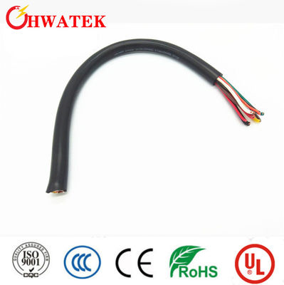 UL2517 4C×24AWG+W শিল্প-কারখানা বিষয়ক নমনীয় কেবল, PVC অন্তরক এবং জ্যাকেট সহ, 105℃ 300V প্রয়োগের জন্য
