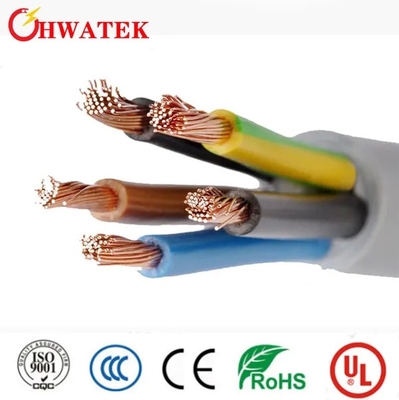 স্ক্রিনযুক্ত ড্র্যাগ চেইন ক্যাবল 300V 4P-8P কপার কন্ডাক্টর