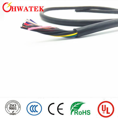 UL20276 8C×28AWG+AB টিনযুক্ত কপার স্ট্র্যান্ডেড ইন্ডাস্ট্রিয়াল ফ্লেক্সিবল কেবল সহ SR-PVC ইনসুলেশন এবং PVC জ্যাকেট 30V 80℃ অ্যাপ্লিকেশনের জন্য