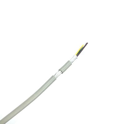 UL21408 2C×18AWG ড্রেন ওয়্যার সহ টিনযুক্ত কপার স্ট্র্যান্ডেড XLPE ইনসুলেশন XLPE জ্যাকেট 300V 105℃ তেল-প্রতিরোধী কেবল