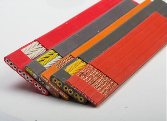 ইউএল সার্টিফাইড এক্সএলপিই আইসোলেটেড অয়েল রেজিস্ট্যান্ট মাল্টি কোর ইলেকট্রিকাল ফ্ল্যাট ক্যাবল ওয়্যার