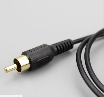 30V 3.0-5.3mm JIS Braided Shielded Electrical Coaxial Cable for TV/AV অ্যাপ্লিকেশন
