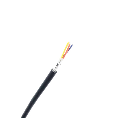 80℃ 30V পিভিসি জ্যাকেট ডাবল ঢালযুক্ত টিনযুক্ত কপার স্ট্র্যান্ডেড কেবল UL20276