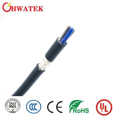 UL20276 TYPE পিভিসি জ্যাকেট পিপি বিচ্ছিন্নতা টিনযুক্ত তামার স্ট্র্যান্ড 34P × 30AWG + AB 80 °C 30V তারের