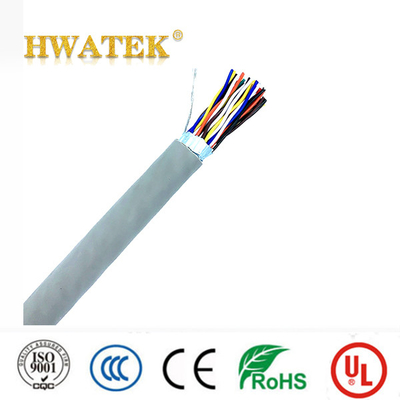 UL2095 25P×28AWG+AEB 80℃ 300V PVC অন্তরক PVC জ্যাকেট টিনযুক্ত তামার তারের তার