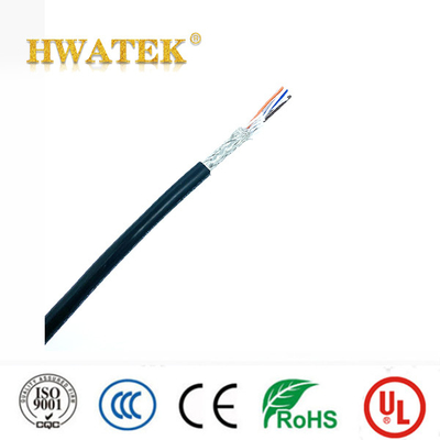 UL2576 প্রকার পিভিসি টিনযুক্ত তামা স্ট্র্যান্ডড 5C × 22AWG 7/0.254T AD 80C 150V আলফা 1295C বৈদ্যুতিক অ্যাপ্লিকেশন জন্য সমতুল্য তারের