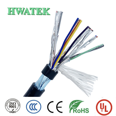 300V 125℃ TPE জ্যাকেট টিনযুক্ত কপার স্ট্র্যান্ডেড কেবল 15C × 16AWG + W আলফা 45080-15 সমতুল্য