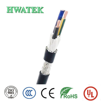 UL20276 15 X 2 X 28 AWG + ADB পিভিসি কেবল DIN47100 অনুযায়ী কালো