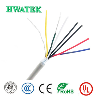 4P × 22 AWG 80℃ 30V TPE জ্যাকেট 30V কেবল টিনযুক্ত কপার স্ট্র্যান্ডেড UV প্রতিরোধ