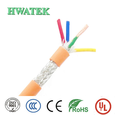 300V 80℃ UL21307 FRPE জ্যাকেট টিনযুক্ত কপার কেবল 8P × 28 AWG + WAEB আলফা 78358 সমতুল্য কেবল