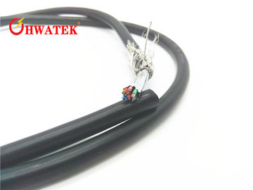 শিল্ডেড সিগন্যাল পিভিসি জ্যাকেট রোবট কেবল 300V দীর্ঘ দূরত্ব ব্যবহার করে