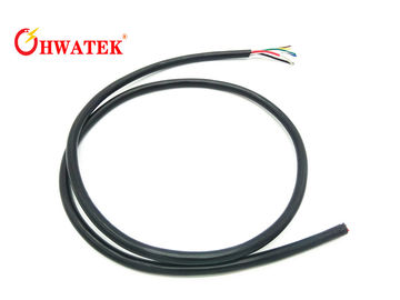4C X 30AWG 7 / 0.10T UL2725 কেবল 30V বৈদ্যুতিক নমনীয়