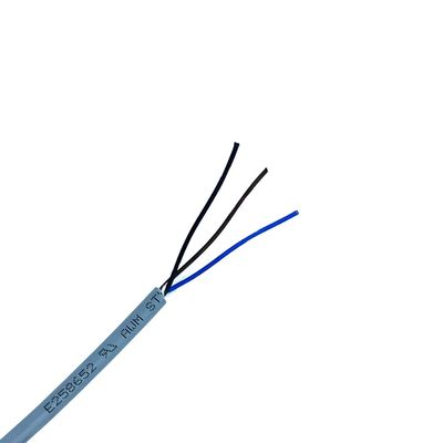 UL2464 টিনযুক্ত কপার স্ট্র্যান্ডেড 1P×28AWG+2C×20AWG+ADB পিভিসি/পিই ইনসুলেশন পিভিসি জ্যাকেট সহ
