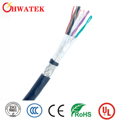 5x(1Px30AWG+A)+20Cx28AWG+ADB 80℃ 30V কেবল UL2725 AWM2725