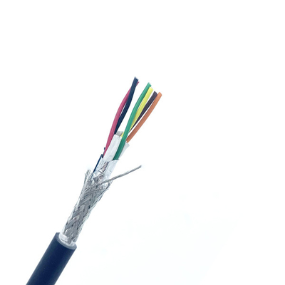 30V বৈদ্যুতিক নমনীয় কেবল UL2919 3P X 24AWG + AEB PE নিরোধক