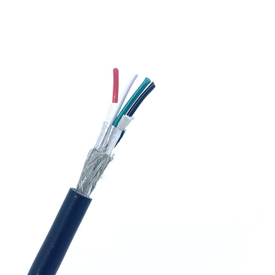 SHLD PVC GY OD 4.8mm বেয়ার কপার Ul2464 Cable CE 4CX22AWG