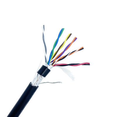 আলফা 5476C 300V বৈদ্যুতিক নমনীয় কেবল AWM2464 6P×24AWG শিল্ড