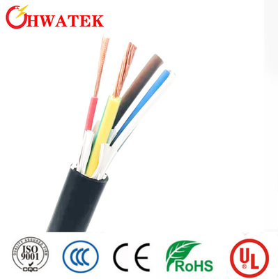 UNSHLD PVC UL2095 300V মাল্টিকোর কেবল 5Px24AWG+8Cx24AWG+W