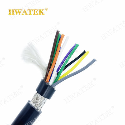কাস্টম 3 × 26AWG টিনযুক্ত তামা স্ট্র্যান্ডেড ইন্ডাস্ট্রিয়াল নমনীয় তারের পিপি নিরোধক এবং টিপিইউ জ্যাকেট সহ 300V রেটযুক্ত