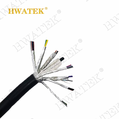 1P × 28AWG + 2C × 26AWG পিভিসি জ্যাকেট শিল্ড মাল্টিকোর ক্যাবল UL 20276 টিনযুক্ত তামা স্ট্র্যান্ডড